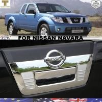 ราคา ครอบมือเปิดกระบะท้ายสำหรับรถ Nissan Navara D40 ปี 2005 2013 สีดำ ชุบ 1 ชิ้น (213178551)