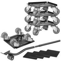 ราคา 5ชิ้น อุปกรณ์ช่วยย้ายของ อุปกรณ์ช่วยขนย้ายเฟอร์นิเจอร์ ช่วยยกของหนัก แม่แรงยกตู้ แม่แรงย้ายตู้ ที่ย้ายของอเนกประสงค์ (20946632395)