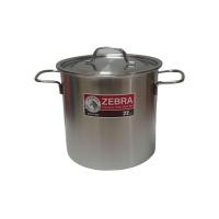 ราคา Zebra หม้อสตูว์สแตนเลส 304 ตราหัวม้าลายรุ่น Friendy 22 22 ซม จุ 8 3ลิตร (16826523906)