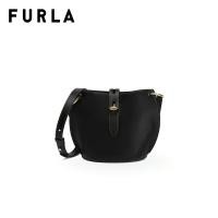 ราคา FURLA กระเป๋าสะพายผู้หญิง รุ่น UNICA MINI CROSSBODY NERO (20526317595)