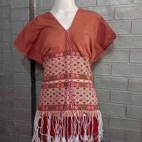 ราคา เสื้อกะเหรี่ยง ผ้าทอกะเหรี่ยง (21162503991)