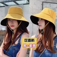 ราคา หมวกแฟชั่น หมวกกันแดด มีสาย หมวกบัคเก็ต หมวกปีกกว้าง หมวกปีกรอบ หมวกแฟชั่น หมวก 2 ด้าน หมวกมีสายรูด งานปักดอกเดซี่ (21061496949)