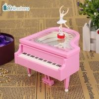 ราคา Chinatera คลาสสิกโรแมนติกเปียโนรุ่นเต้นบัลเล่ต์Music Boxกล่องดนตรีของขวัญวันเกิดวันแต่งงานบ้านของประดับตกแต่งงานฝีมือ (6378252081)