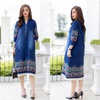 ราคา อก ฟรีไซส์ 44 เดรสผ้ายีนส์เกรดพรีเมี่ยม เนื้อผ้ามีความนุ่ม ใส่สบาย ชุดยีนส์งานฟอกสวยๆ Cutie Minute (20801234589)