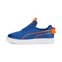 ราคา PUMA KIDS รองเท้ากีฬาเด็ก Courtflex v2 Slip On Trainers สีฟ้า FTW 37485813 (19905880502)
