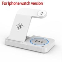 ราคา แท่นชาร์จไร้สายแบบ4 in 1สำหรับ iPhone 15 14 13 12 S23 Samsung S22 Galaxy Watch 5 4ตาชาร์จเร็วแท่นชาร์จเร็ว (21170881650)