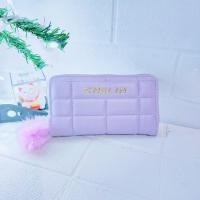 ราคา PB887 กระเป๋าสตางค์ใบกลางซิปรอบ แบรนด์แท้ CHELIN (21097354126)