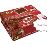 ราคา คิทแคท kitkat ช็อคโกแลต 2F 4F 17 35กรัม 24 35 ชิ้น (20555231249)