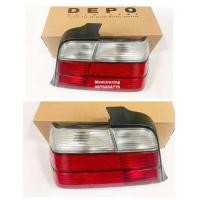 ราคา ราคาคู่ DEPOไฟท้าย BMW E36 รุ่น4ประตู นกแก้ว (7171898590)