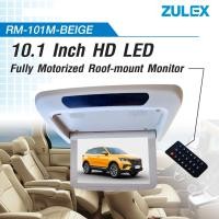 ราคา จอเพดานติดรถยนต์รุ่น RM 101M สีครีม DVD HDMI USB AV USB MP5 FM Wireless Modulator สวยหรู จอพับเก็บอัตโนมัติ (7707711452)