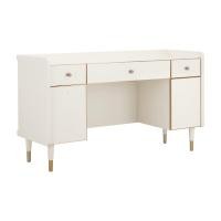 ราคา INDEX LIVING MALL โต๊ะเครื่องแป้ง รุ่นโมเน สีขาวงาช้าง (19308646149)