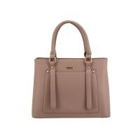 ราคา BATA LADIES BAGS HAND BAG กะเป๋าสะพายแฟชั่นหญิง สีเบจ รหัส 9928650 WFS (1584574426)