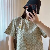 ราคา เสื้อยืด เสื้อยืดลาย Coach งานปักตรงหน้าอกค่ะ ผ้าคอตตอน ขนาด อก 40 ยาว 25 (20603860638)