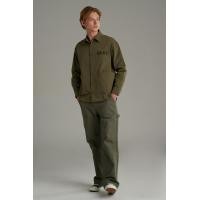 ราคา Mc jeans เสื้อเชิ้ตผู้ชาย แขนยาว สีเขียวขี้ม้า MSLZ195 (20976583858)