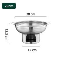 ราคา หม้อไฟ หม้อสแตนเลส หม้อไฟสแตนเลส หม้อต้มยำ หม้อไฟต้มยำ หม้ออาหารความร้อน หม้อไฟทนความร้อน หม้อไฟสแตนเลสทนความร้อน (21280206101)