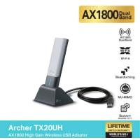 ราคา TP Link Archer TX20UH ตัวรับสัญญาณ WiFi6 แบบ 2 คลื่นความถี่ AX1800 High Gain Wireless USB Adapter เพื่อการเชื่อมต่อ WiFi ได้ทุกที่ในบ้าน (21059561536)