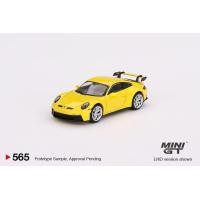 ราคา MINI GT No 565 Porsche 911 992 GT3 Racing Yellow MGT00565 (20891324055)
