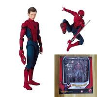 ราคา Mafex 047สไปเดอร์แมนตุ๊กตาขยับแขนขาได้โมเดล18ซม สุดเจ๋งตุ๊กตาขยับแขนขาได้ S สะสมของขวัญโมเดล (21170569164)