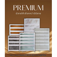 ราคา รุ่นPremium รับประกัน1ปีเต็ม แกนใหญ่พิเศษ ตู้รองเท้าอลูมิเนียม ชั้นวางกระจกนิรภัยโครงสีขาว แผ่นหนา3mm แข็งแรงรับน้ำหนักได้เยอะ (21108786617)
