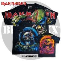 ราคา BLAXROXX Iron Maiden IRM032 เสื้อวง OVP สีจม GILDAN Ultra Cotton (19976344993)