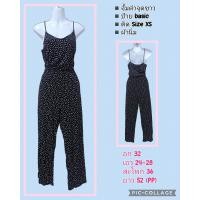 ราคา จั๊มกางเกงขายาว งานป้าย งานแฟชั่น งานมือสอง ใหม่เทียบมือ 1 (21387798667)