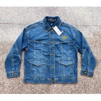 ราคา M อก 45 46 LEE แจ็คแก็ตยีนส์ผู้ชาย ทรงโอเวอร์ไซส์ ยืดนิดๆ ของแท้ (16702701259)