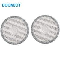 ราคา BOOMJOY ม็อบไฟฟ้าไร้สายพร้อมถังทำความสะอาดอัตโนมัติไม้ถูพื้นไม้หินอ่อนทำความสะอาดพื้นกระเบื้องหมุนได้360องศาพร้อมพัดลมน้ำพุ (12514757480)