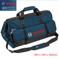 ราคา BOSCH กระเป๋าเครื่องมือช่างแบบหิ้ว สะพาย Tool bag ขนาด 22นิ้ว 27นิ้ว (20690584183)