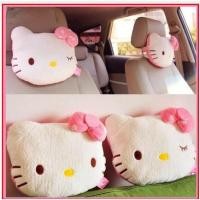 ราคา หมอนรองคอ Hello Kitty หมอนอิง หมอน รองคอ พนักพิง รถ รถยนต์ เบาะ แมว เหมียว เฮลโหล คิตตี้ ติดเบาะ 1ใบ (357455112)