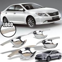 ราคา เบ้ารองมือ เบ้าเปิดประตูรถยนต์ รุ่น โตโยต้า คัมรี่ TOYOTA CAMRY ปี 2012 2017 สีโครเมี่ยม 4 ชิ้น (19383224185)