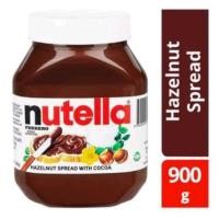 ราคา แยมนูเทลล่า nutella แยมทาขนมปัง แยมช็อคโกแลตนูเทลล่าเข้มข้น ขนาดขวด 900 กรัม (12262055750)