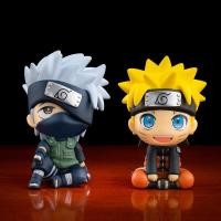 ราคา 8 ซม อะนิเมะ Naruto Uzumaki Naruto Kakashi Uchiha Sasuke Itachi น่ารักของเล่น Q ตุ๊กตา Nendoroid รถตกแต่งรุ่น WAS628 (11502217483)