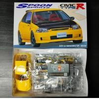 ราคา FUJIMI 1 24 Spoon Civic Type R EK9 โมเดลรถยนต์ Model DreamCraft (9702746019)