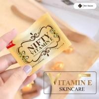 ราคา 1ซอง วิตามินอี แบบเม็ด บำรุงผิวหน้า nifty vitaminE skin care (21148863738)