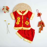 ราคา พร้อมส่งสินค้าอยู่ไทย ชุดจีน ชุดฮ่องเต้ ชุดตรุษจีนเด็กเล็ก 6ด 2ขวบ (21236057479)