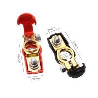 ราคา ขั้วแบต ขั้วแบตทองเหลือง ปลดง่าย ป้องกันไฟรั่ว สวิตช์ปิด เปิด ขั้วแบตรถยนต์ ขั้วแบตเตอรี่ ขั้วแบตเตอรี่รถยนต์ทองเหลือง (19470974713)