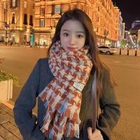 ราคา New ผ้าพันคอ ลายสก๊อต ลายดาวกระจาย ผ้าคลุมไหล่ สไตล์เกาหลี แมทต์เข้ากับเสื้อกันหนาวได้ทุกแบบ (20510596114)