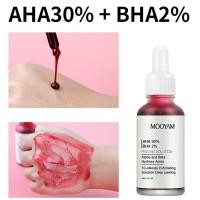 ราคา กรดไฮยาลูโรนิกแอซิดสำหรับผิวหน้ากรดซาลิไซลิกบำรุงเซรั่มผิวหน้าสารละลายลอกหน้า AHA 30 BHA 2 (18702939849)