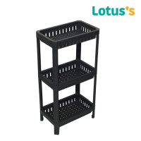 ราคา LOTUSS โลตัส ชั้นตะแกรง 3ชั้น รุ่น 182 3 สีดำ (21341795373)