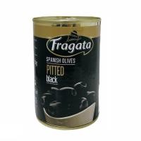ราคา มะกอกดำไม่มีเมล็ด Pitted Black Olives ตรา Fragata 400 g 07 0052 (15242255656)