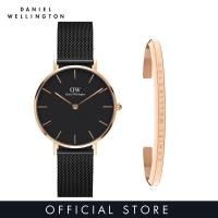 ราคา Daniel Wellington Gift Set Petite 32 Ashfield RG Black Classic Bracelet RG Small jewelry and watch set (8568104559)