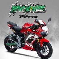 ราคา สติ๊กเกอร์แต่งรถ GPX DEMON 150GR รอบคัน ลาย ฉลาม (9734180719)