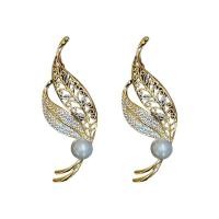 ราคา ใบไม้สีทองคริสตัลกลวงใบไม้เข็มกลัดจัดงานแต่งงานหมุดมุก (19999852774)