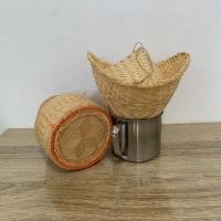 ราคา ชุดนึ่งข้าวเหนียวจิ๋วขนาดแค้มป์ปิ้ง ครบเซ็ต พร้อมกระติบข้าวเหนียว 5 นิ้ว (20901816252)