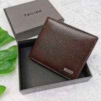 ราคา กระเป๋าสตางค์หนังแท้ พร้อมกล่อง แบรนด์แท้ TAILIAN 100 หนังนิ่ม กระเป๋าสตางค์ผู้ชาย (18768268712)