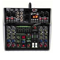 ราคา JH มิกเซอร์ 6ช่อง mixer เครื่องเสียง มิกเซอร์เอฟเฟค ปรับแต่งเสียง ผสมสัญญาณเสียง มีบลูทูธ Bluetooth USB EQ EFF 99dsp 24Bit รุ่น A 602D (21228469078)