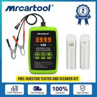 ราคา MRCARTOOL V30เครื่องทดสอบหัวฉีดน้ำมัน ชุดเครื่องมือทำความสะอาด6โหมดพัลส์เครื่องทดสอบหัวฉีด2หัวฉีดน้ำมันพร้อมกันอุปกรณ์ทำความสะอาด DIY (21232312475)