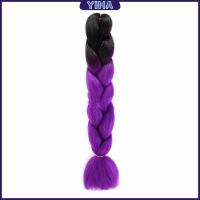 ราคา Yiha ผมเปีย ไหมถักผม แฮร์พีชผมเปีย ยาว 24 60cm แฮร์พีช ไหมถักผม สีทูโทน ไหมถัก ผมเปีย wig braids (18417865614)