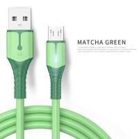 ราคา สายชาร์จเร็ว Micro USB สายชาร์จ ไนลอนถัก 3A USB Data Cable Liquid ซิลิโคน Light Cable สาย Android 1 2 เมตร สำหรับ Xiaomi Huawei Samsung OPPO VIVO REALME รับประกัน1ปี (17317943247)