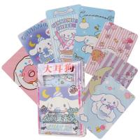 ราคา 24ชิ้น กล่องอะนิเมะ Sanrio การ์ดน่ารัก KT Cat Hello Kitty Kuromi คอลเลกชันการ์ดเงางามสำหรับ kado ulang tahun เด็ก (21170363381)